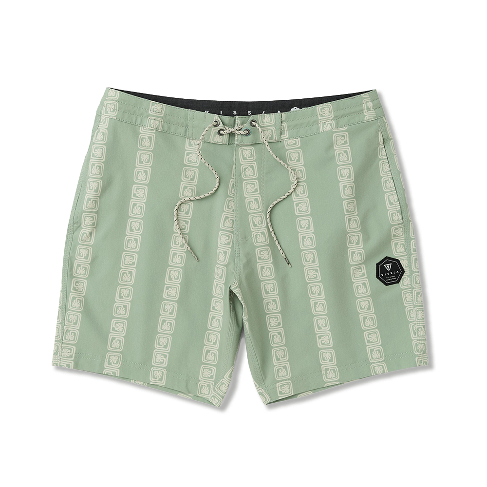 Boardshorts Vissla Lost Coast 17,5" Coconut Sage