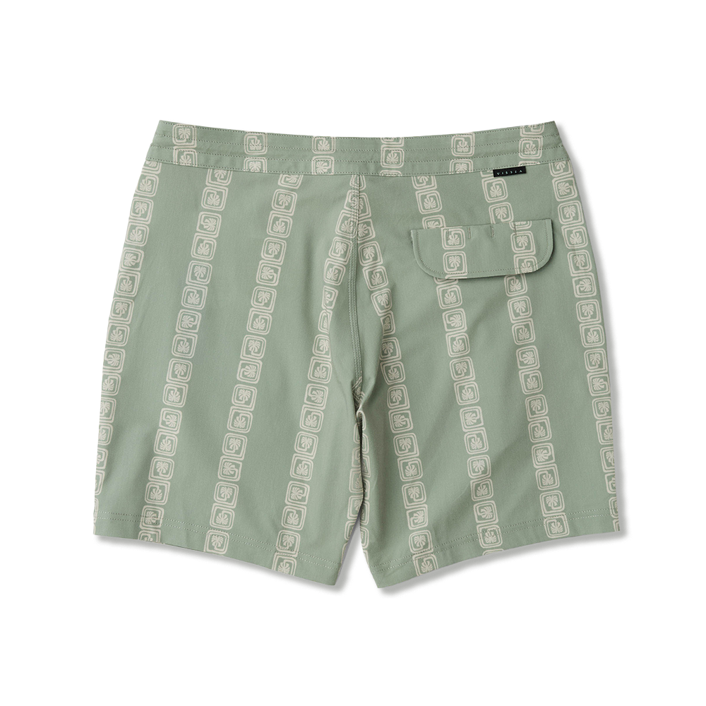 Boardshorts Vissla Lost Coast 17,5" Coconut Sage