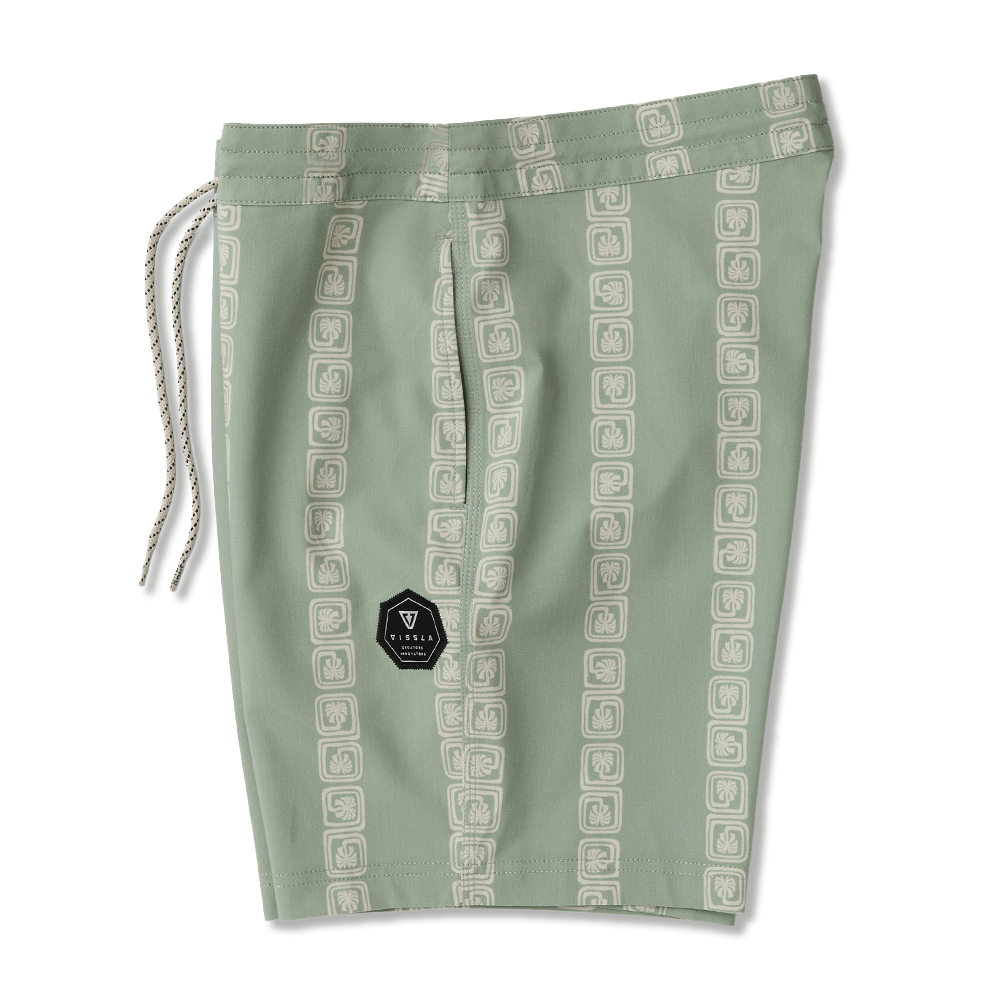 Boardshorts Vissla Lost Coast 17,5" Coconut Sage
