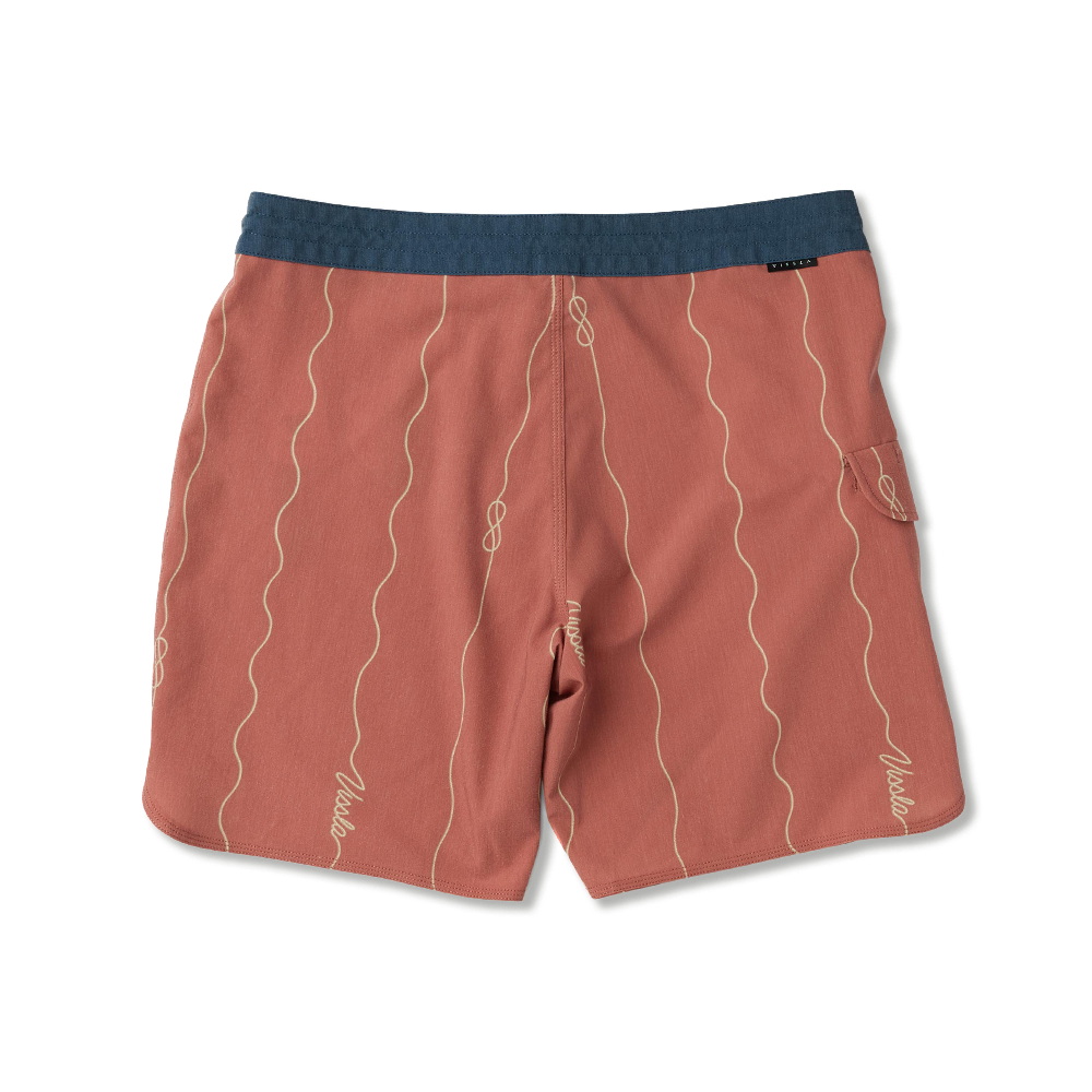 Boardshorts Vissla Roundup 18,5" Coconut Retro Red