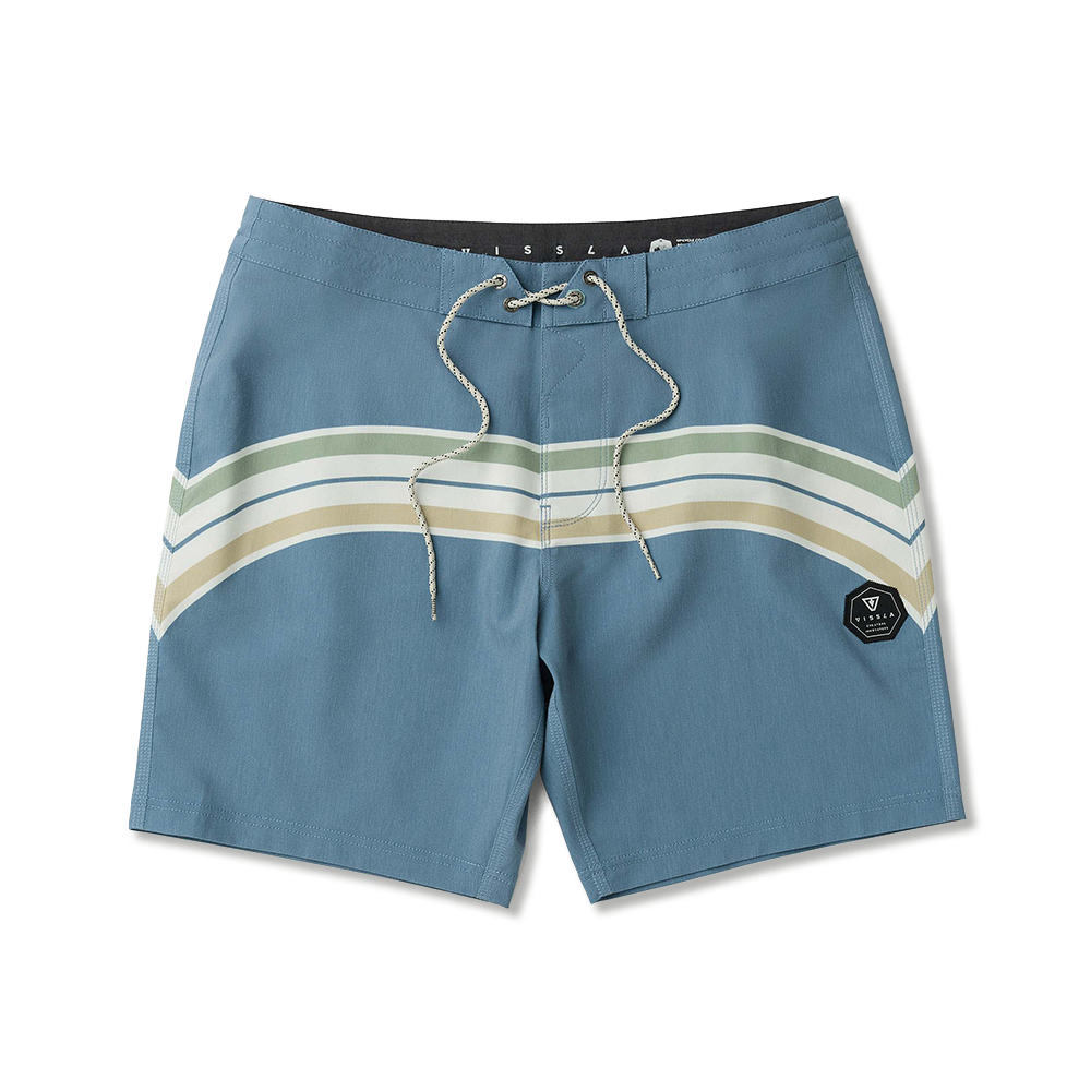 Boardshorts Vissla Latitude 18,5" Coconut Blue Haze