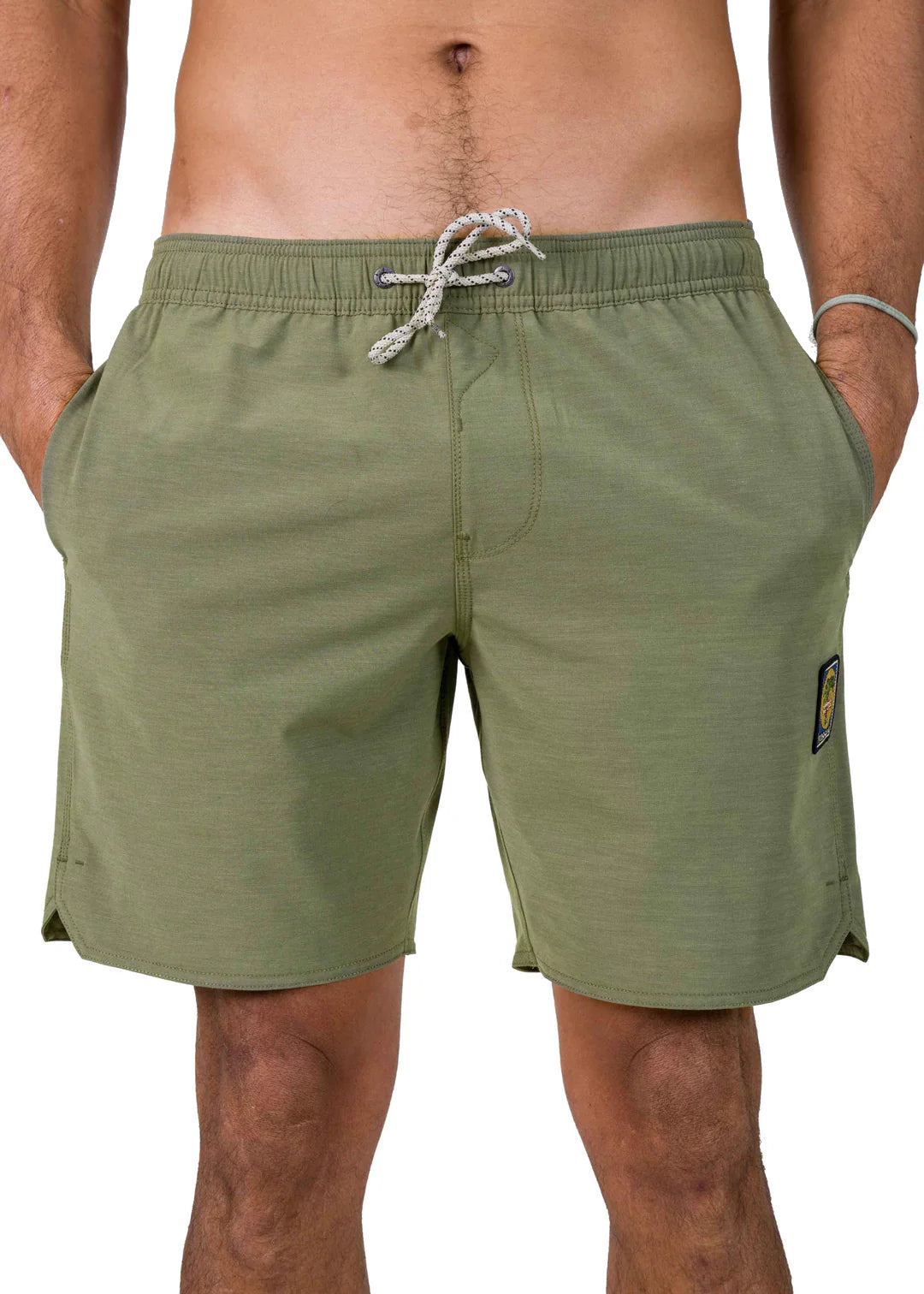 Shorts Vissla 17,5" Solid Sets Verde