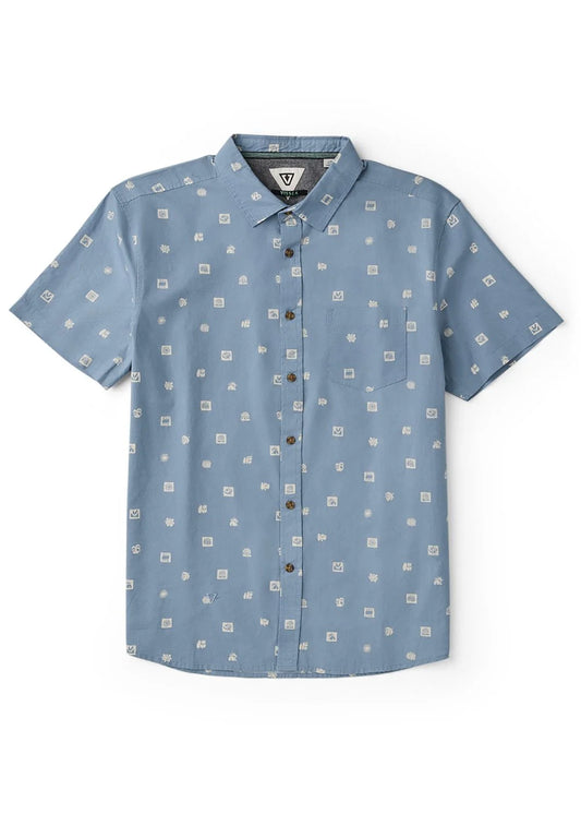 Camisa Importada Vissla Ecology Marks Azul