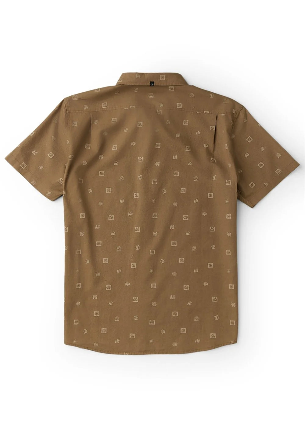 Camisa Importada Vissla Ecology Marks Marrom