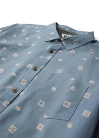 Thumbnail for Camisa Importada Vissla Ecology Marks Azul