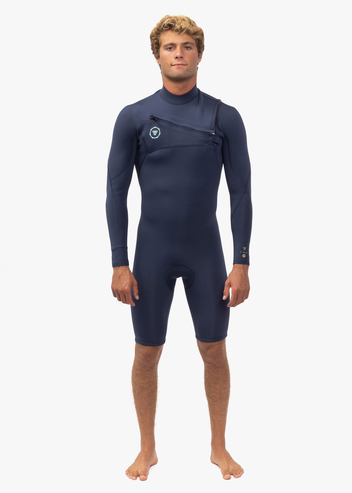 Short John Vissla 7 Seas 2-2 LS Spring Marinho