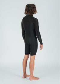 Thumbnail for Short John Vissla High Seas II 2-2 LS Spring Preto