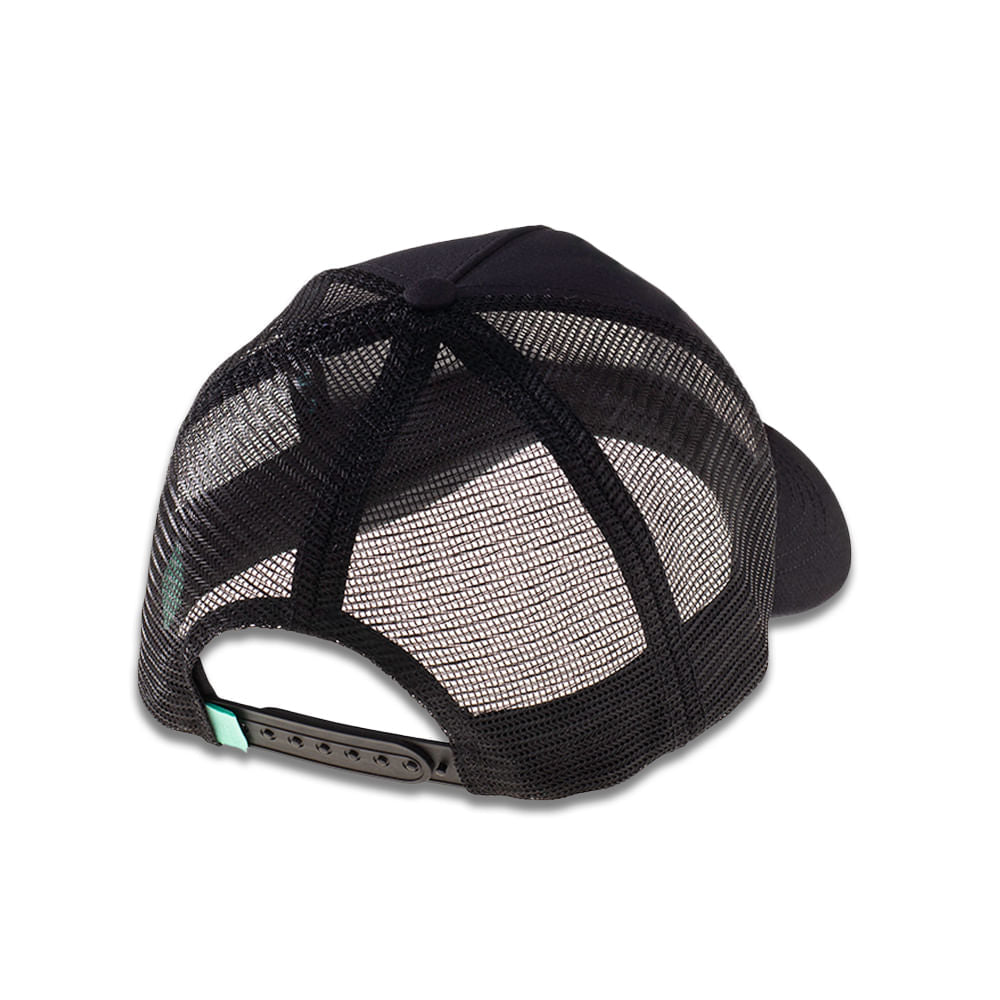Boné Vissla Raditude Trucker Preto