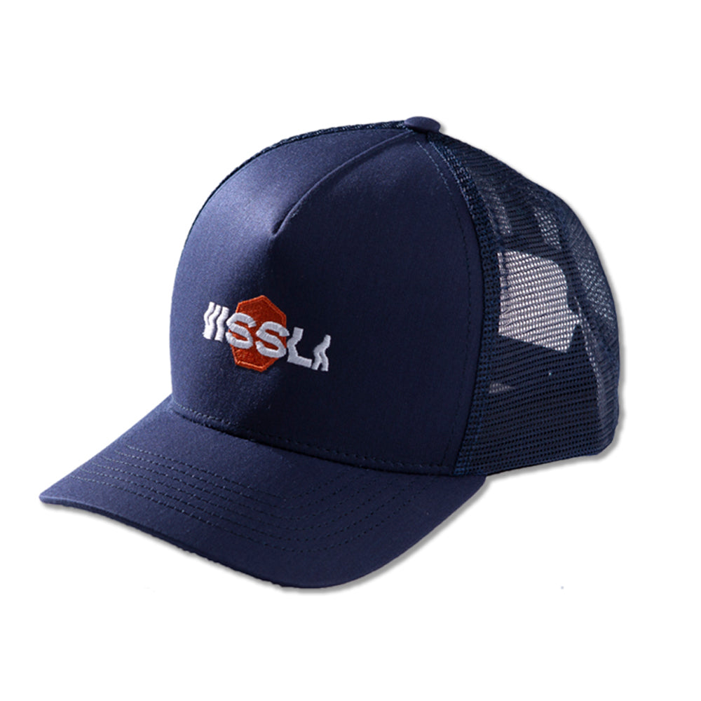 Boné Vissla West Winds Trucker Azul Escuro
