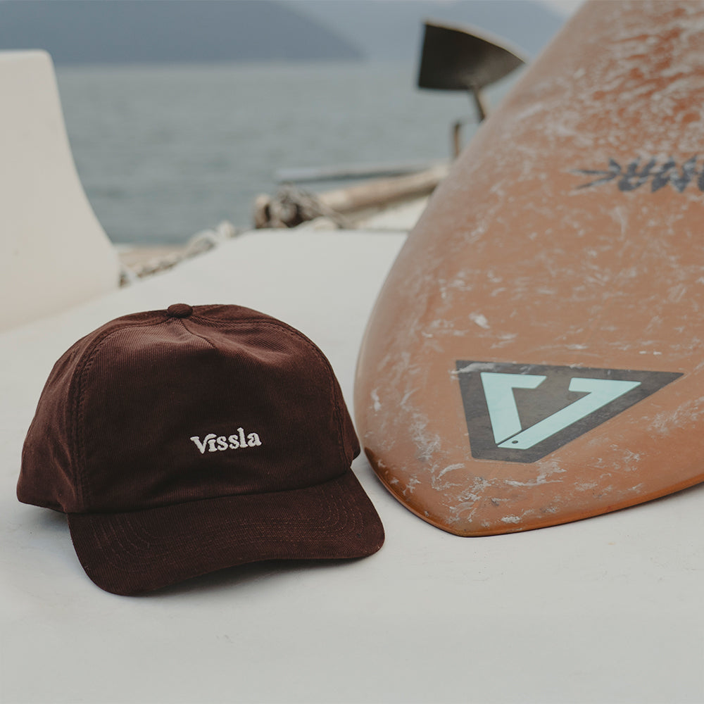 Boné Vissla Resin Marrom