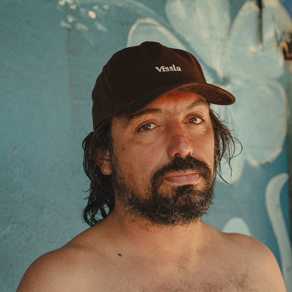 Boné Vissla Resin Marrom