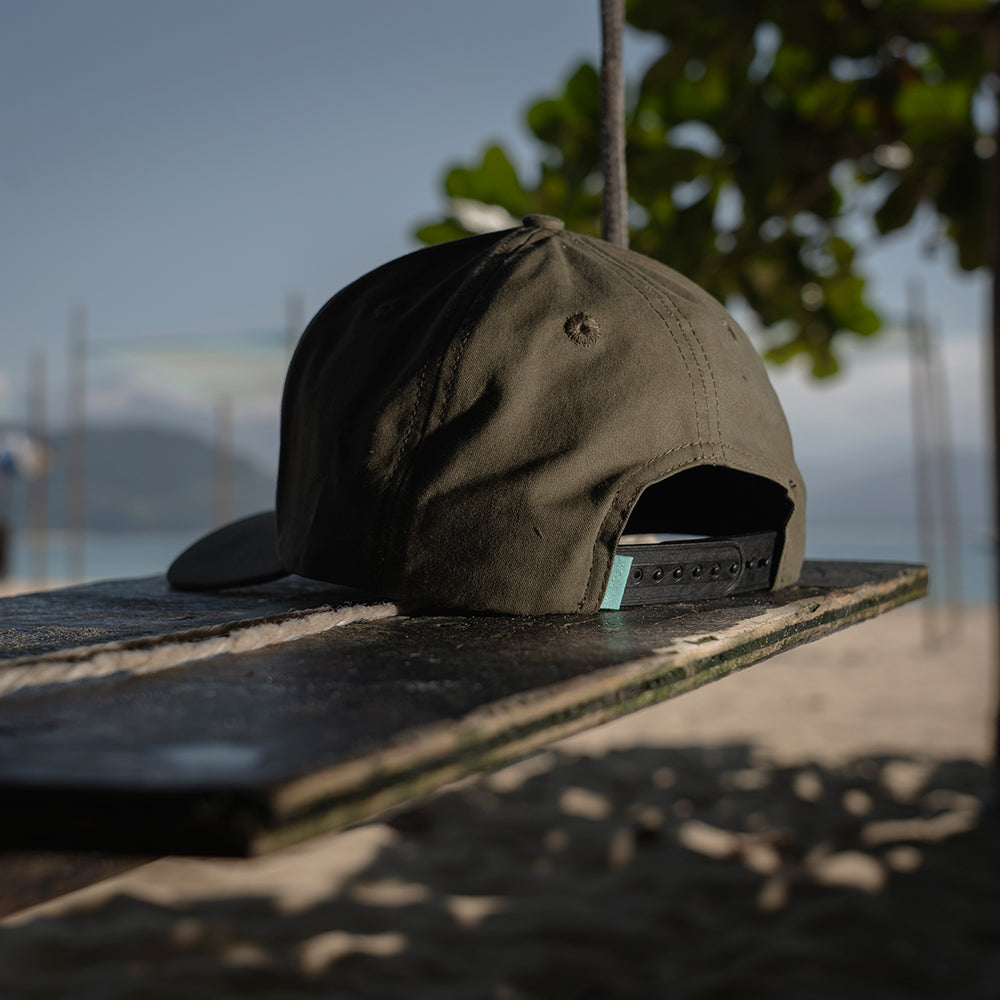 Boné Vissla Solar Swells Verde Oliva