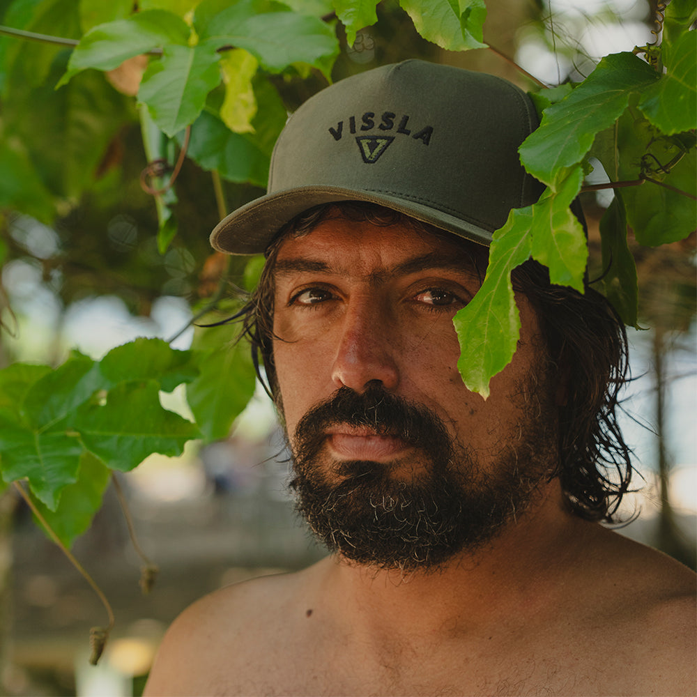 Boné Vissla Solar Swells Verde Oliva