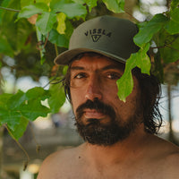 Thumbnail for Boné Vissla Solar Swells Verde Oliva