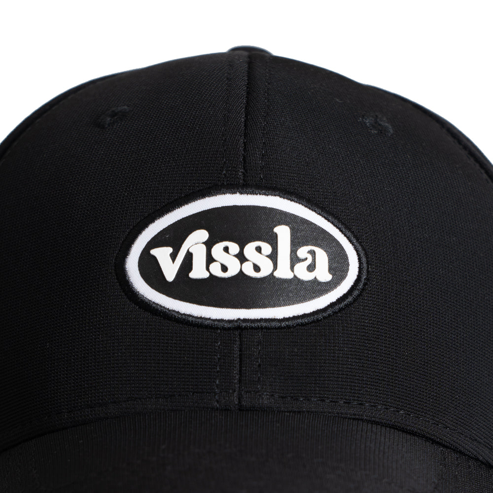 Boné Aba Curva Preto Vissla Solid Sets