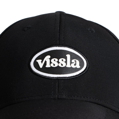Boné Aba Curva Preto Vissla Solid Sets