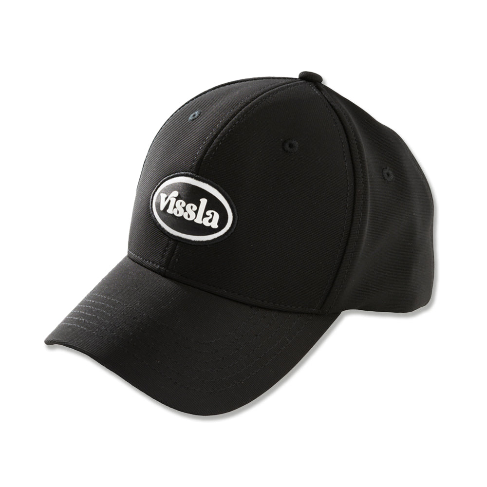 Boné Aba Curva Preto Vissla Solid Sets