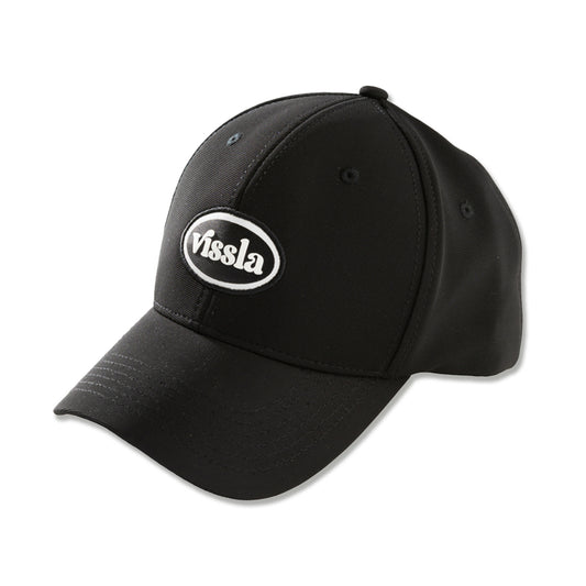 Boné Aba Curva Preto Vissla Solid Sets