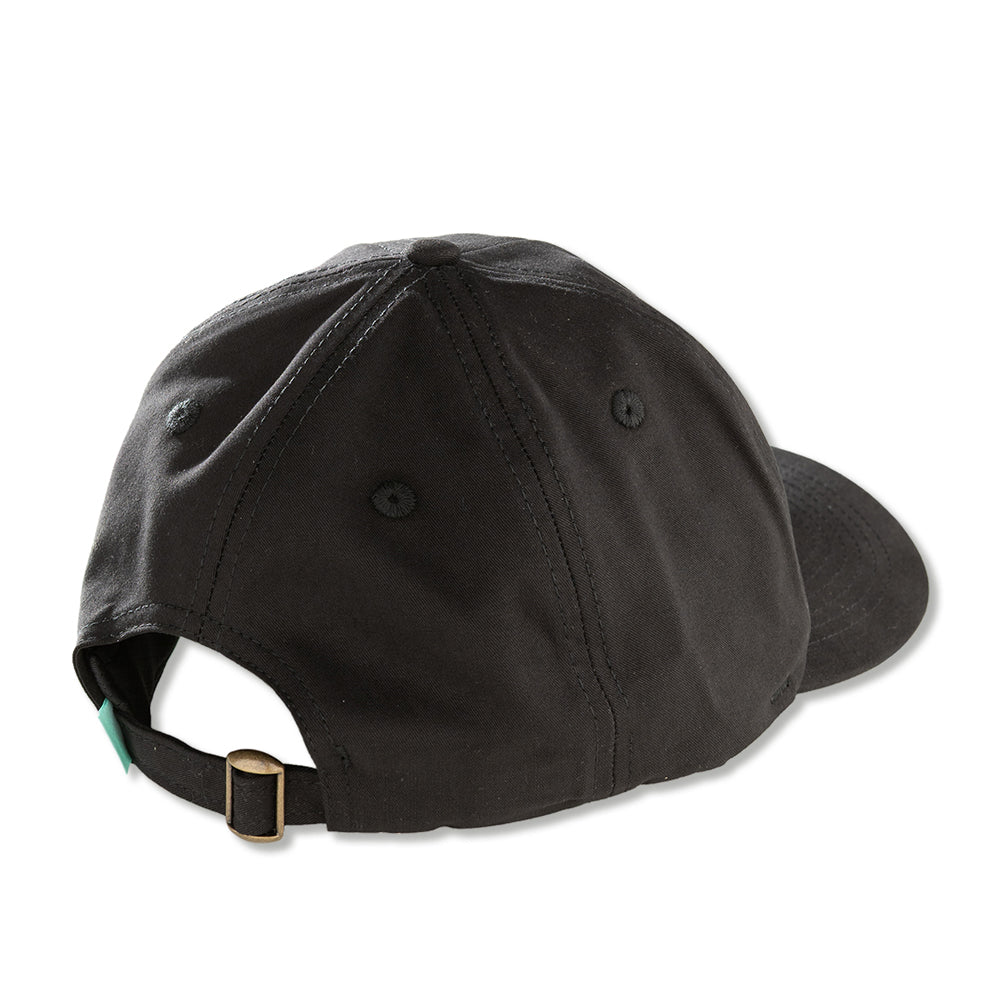 Boné Vissla Woodside Snapback Aba Curva Preto