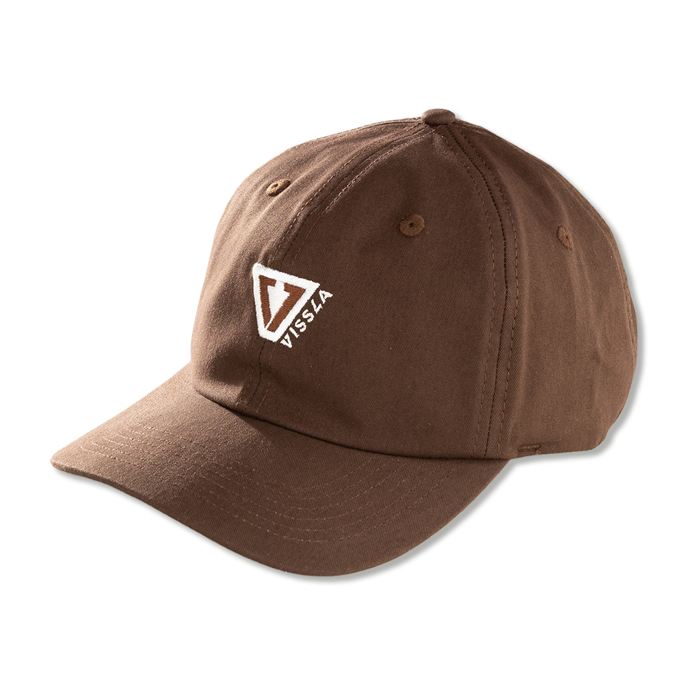 Boné Aba Curva Vissla Ethos Marrom Dad Hat