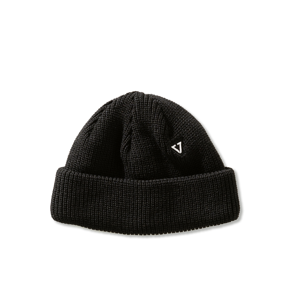 Gorro Vissla Creators Preto em Tricô Jacquard