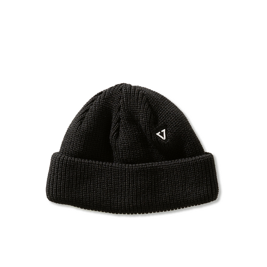 Gorro Vissla Creators Preto em Tricô Jacquard