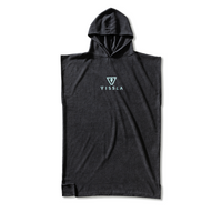 Thumbnail for Poncho Atoalhado Preto Vissla Surf