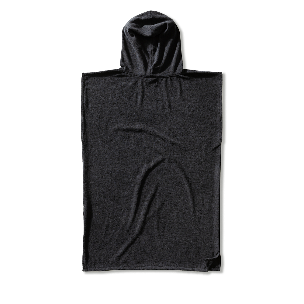 Poncho Atoalhado Preto Vissla Surf