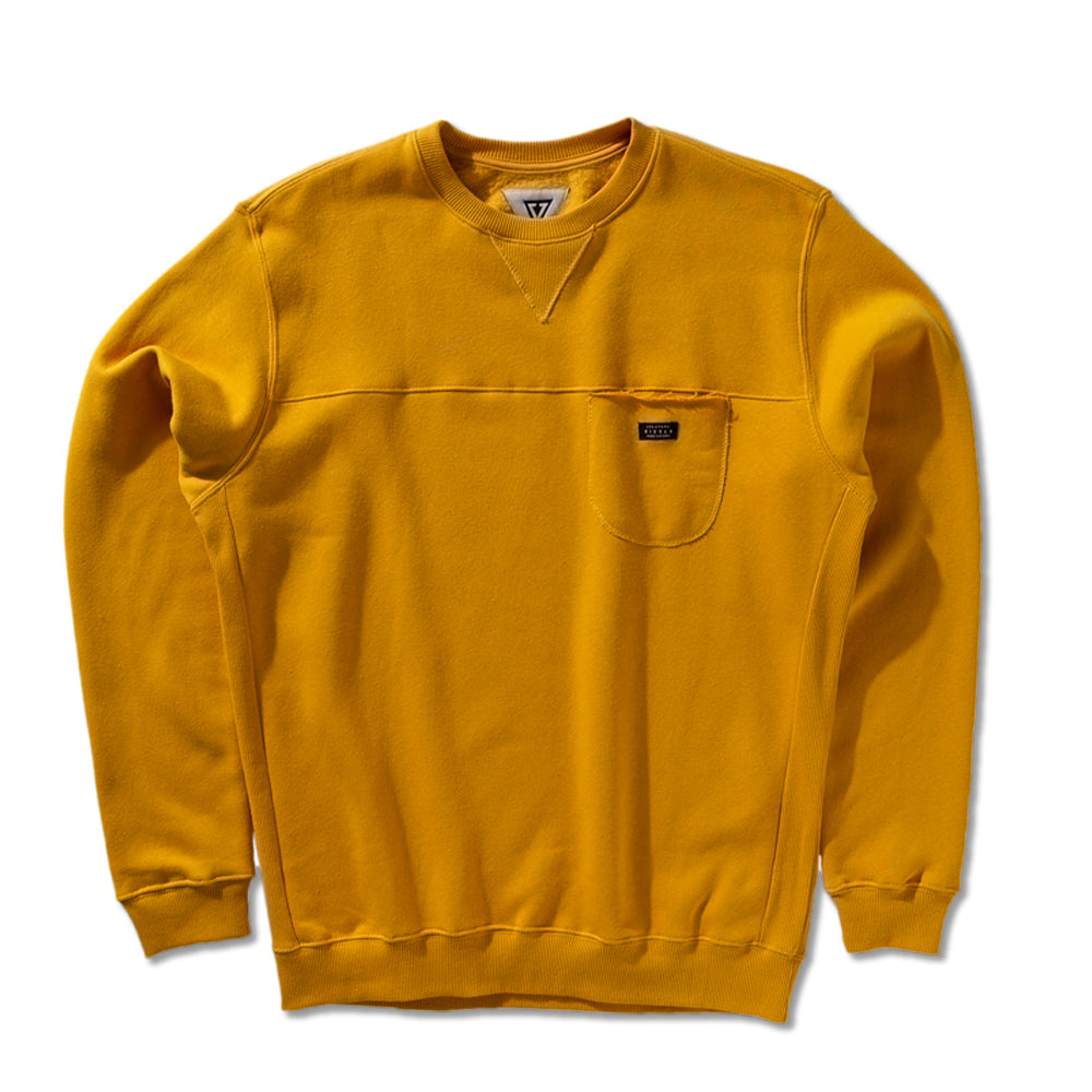 Moletom Careca Vissla Creators Amarelo