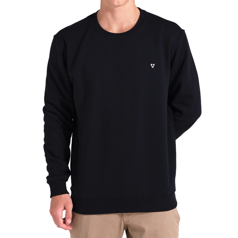 Moletom Careca Vissla Solid Sets Preto