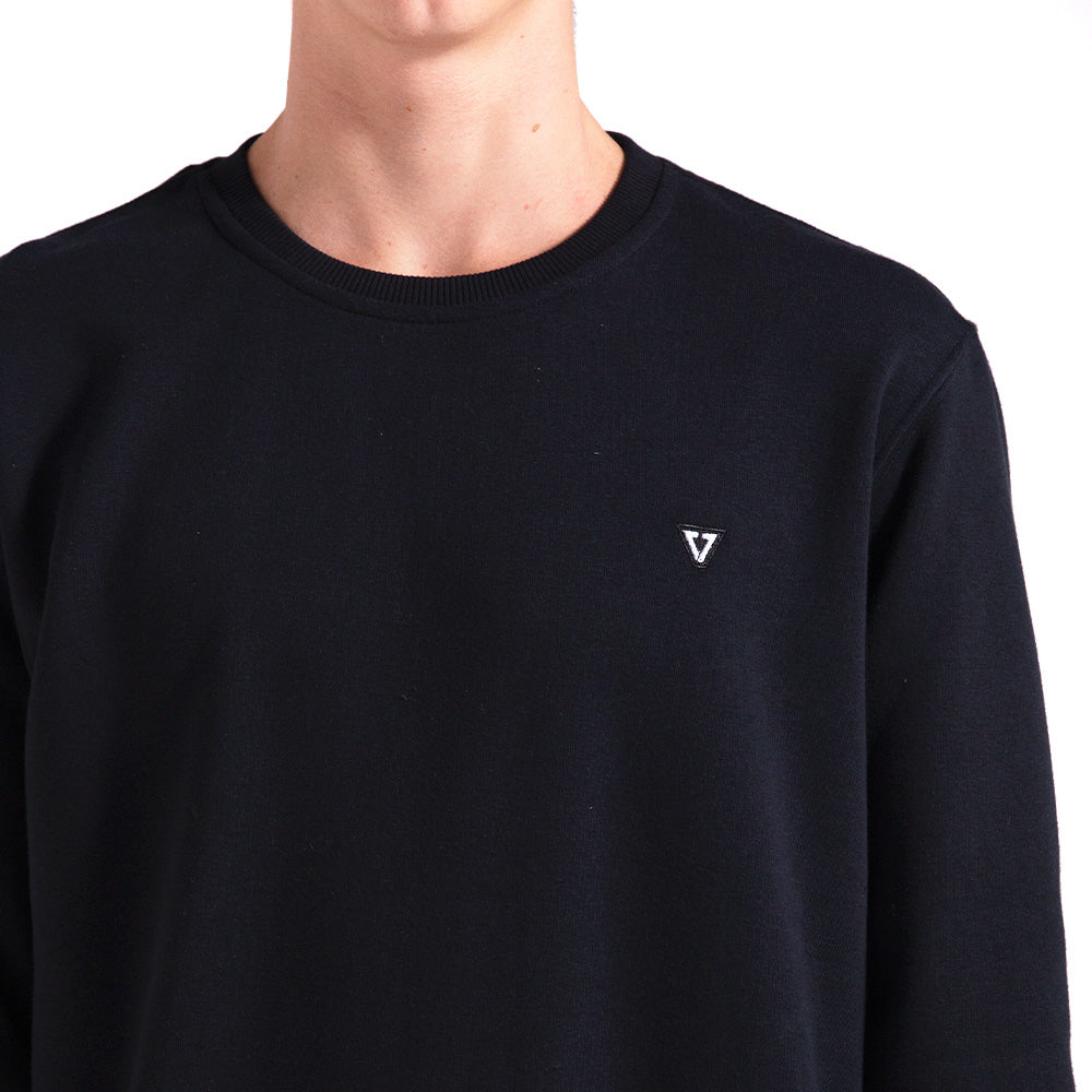 Moletom Careca Vissla Solid Sets Preto
