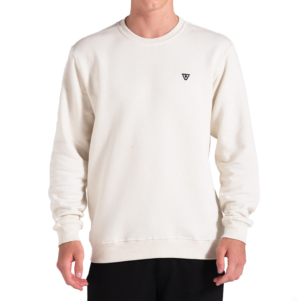 Moletom Careca Vissla Solid Sets Off White