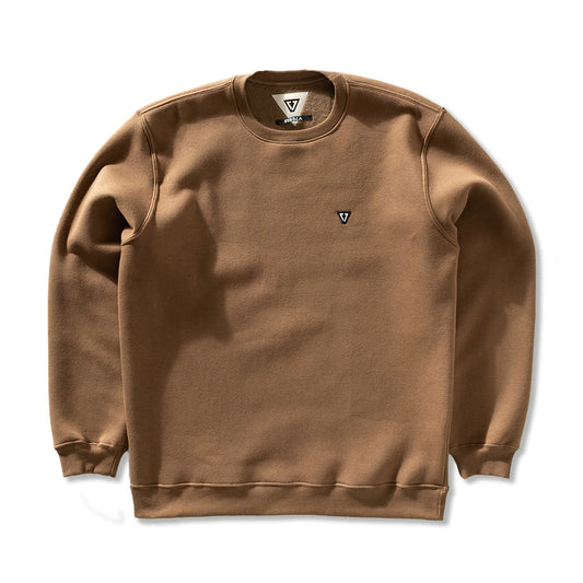 Moletom Careca Vissla Solid Sets Marrom