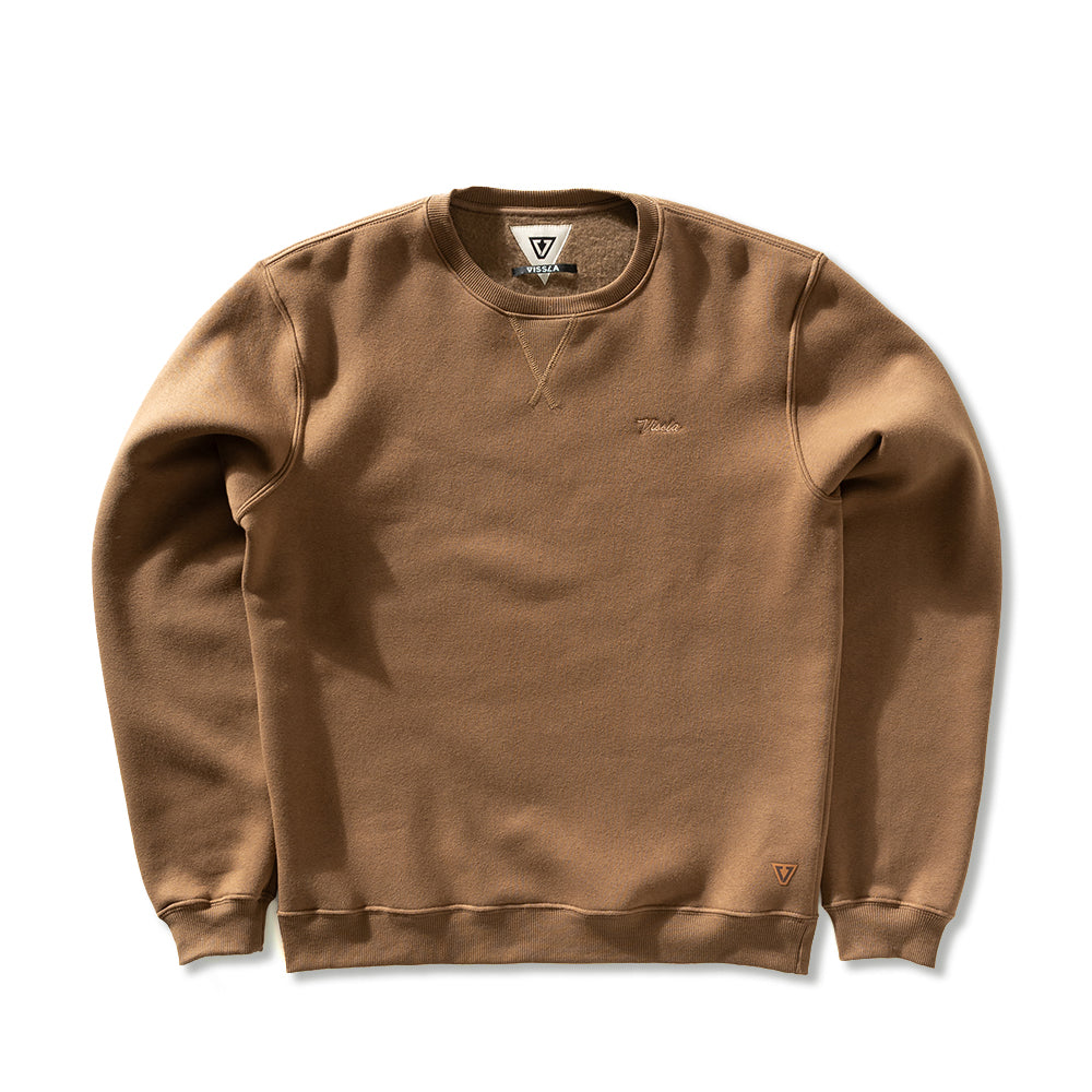 Moletom Careca Vissla Creators Commuter Marrom