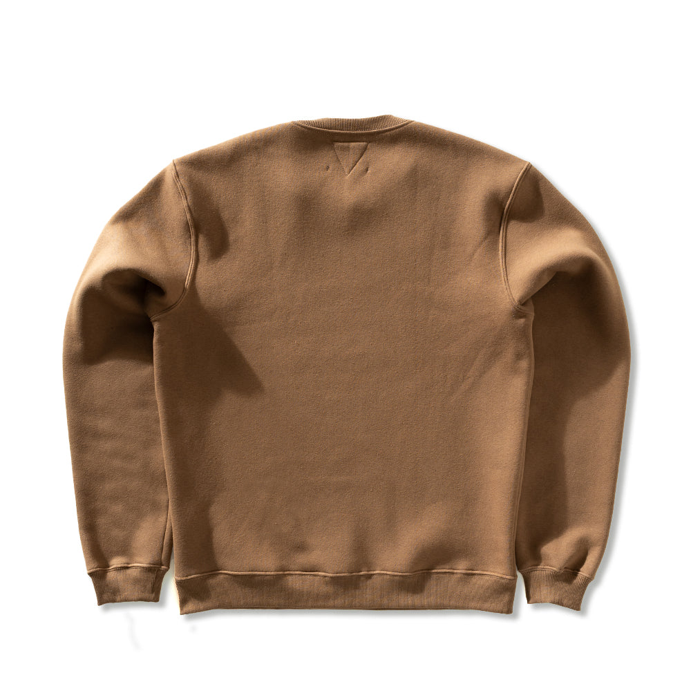Moletom Careca Vissla Creators Commuter Marrom