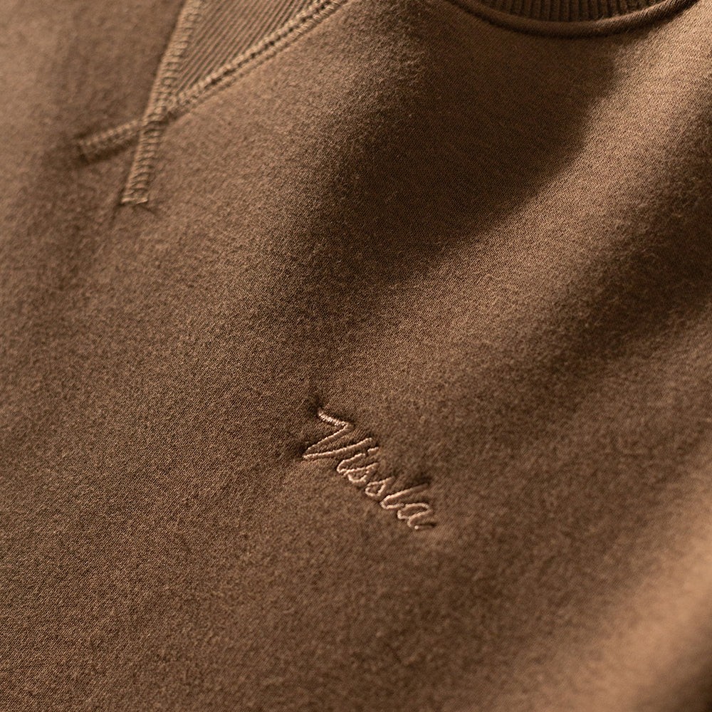 Moletom Careca Vissla Creators Commuter Marrom