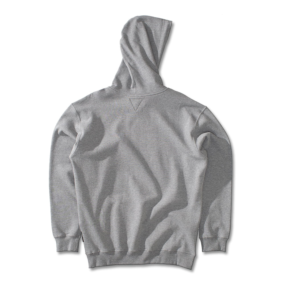 Moletom Canguru Vissla Established Cinza