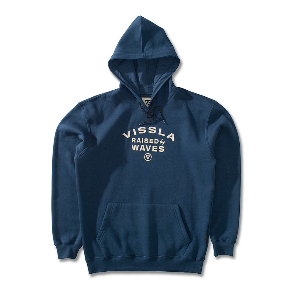 Moletom Canguru Vissla Raised Dark Denim