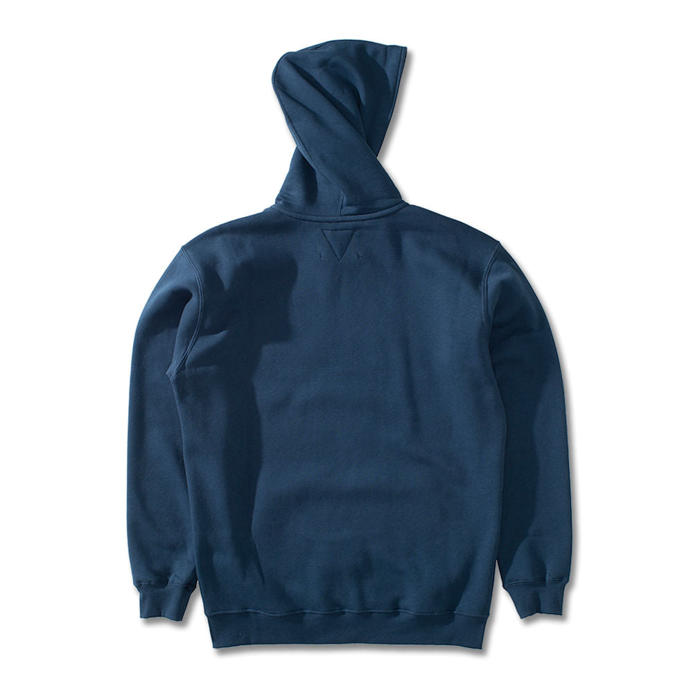 Moletom Canguru Vissla Raised Dark Denim