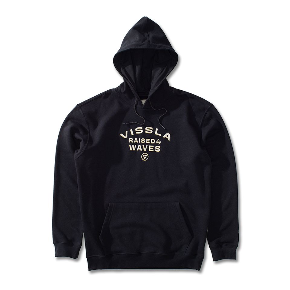 Moletom Canguru Vissla Raised Preto