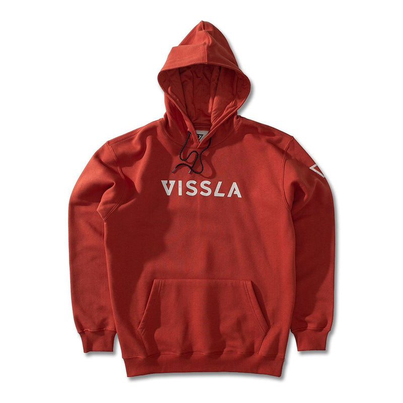 Moletom Canguru Vissla Seven Seas Vermelho