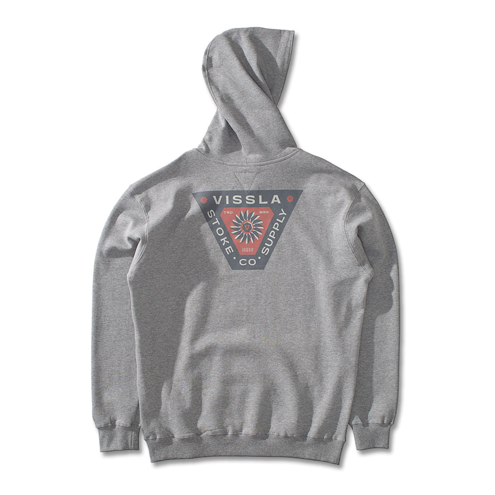 Moletom Canguru Vissla Athletic Cinza