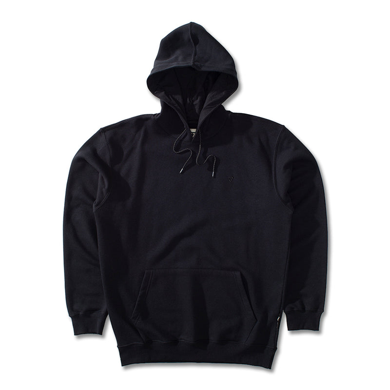 Moletom Canguru Vissla Solid Sets Preto