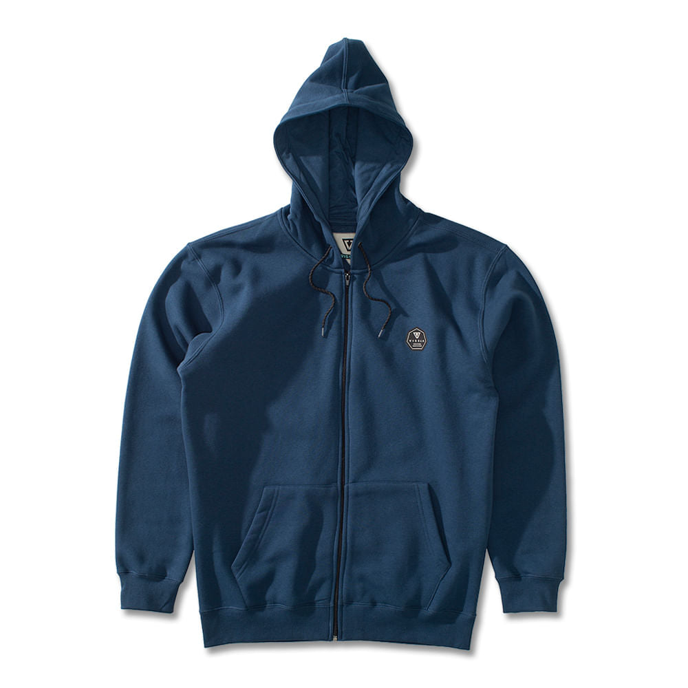 Moletom Canguru Vissla Roamer Dark Denim