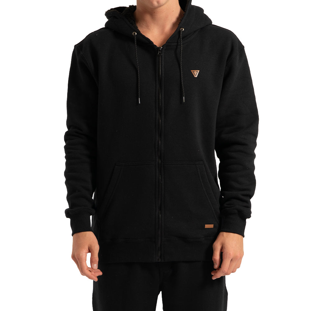 Moletom Canguru Vissla Roamer Sherpa Preto