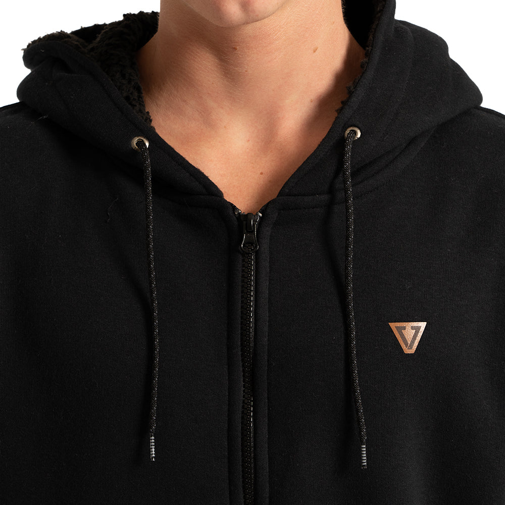 Moletom Canguru Vissla Roamer Sherpa Preto