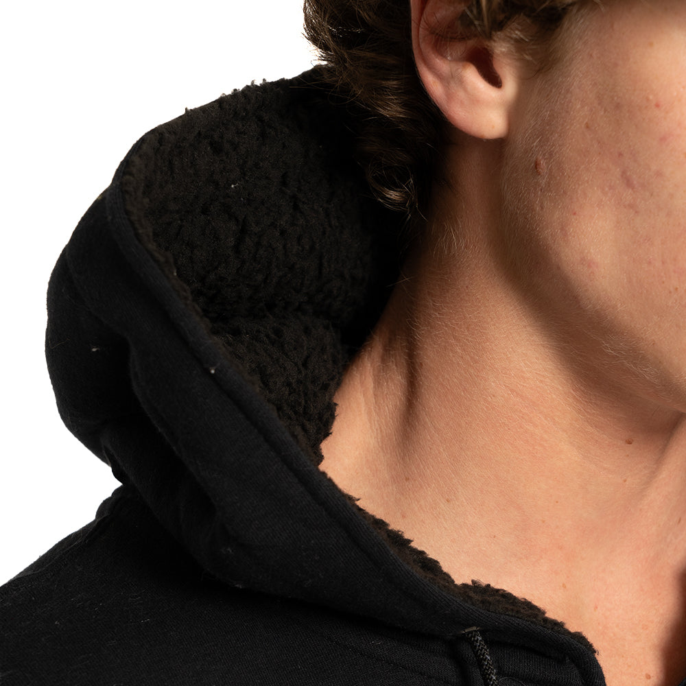 Moletom Canguru Vissla Roamer Sherpa Preto