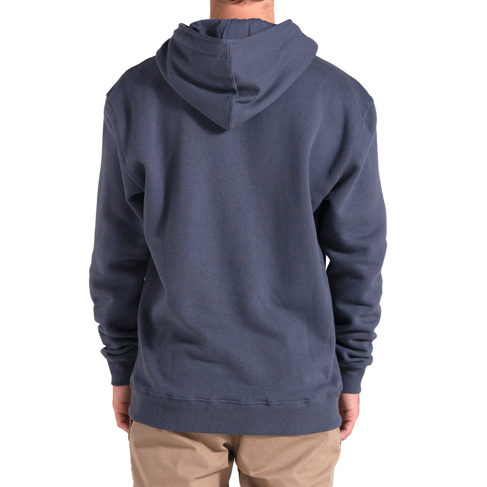 Moletom Canguru Vissla Established Azul