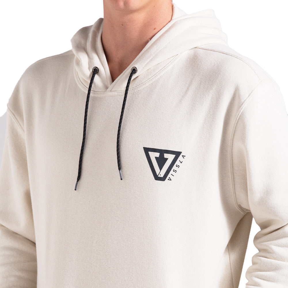 Moletom Canguru Vissla Established Off White