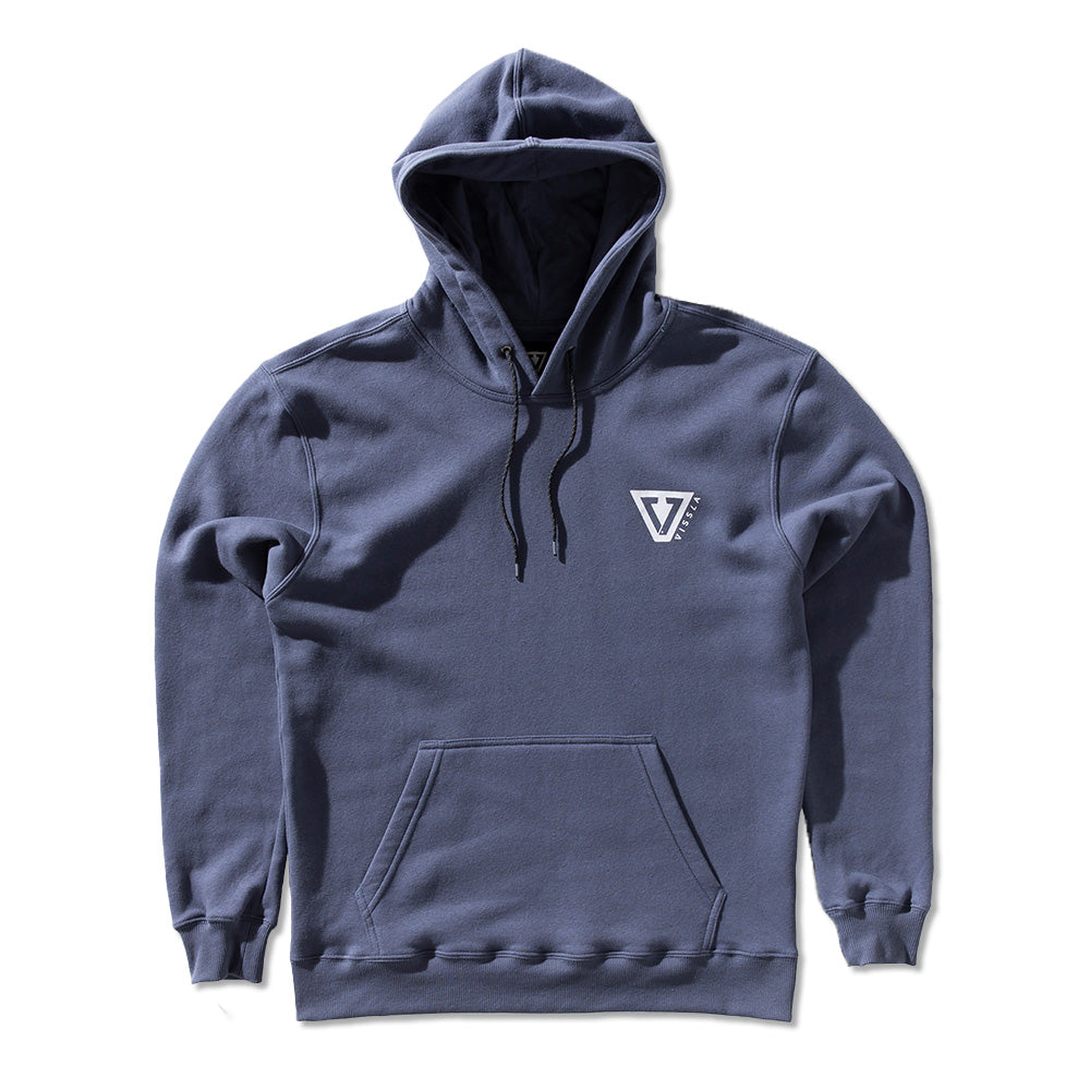 Moletom Canguru Vissla Established Azul